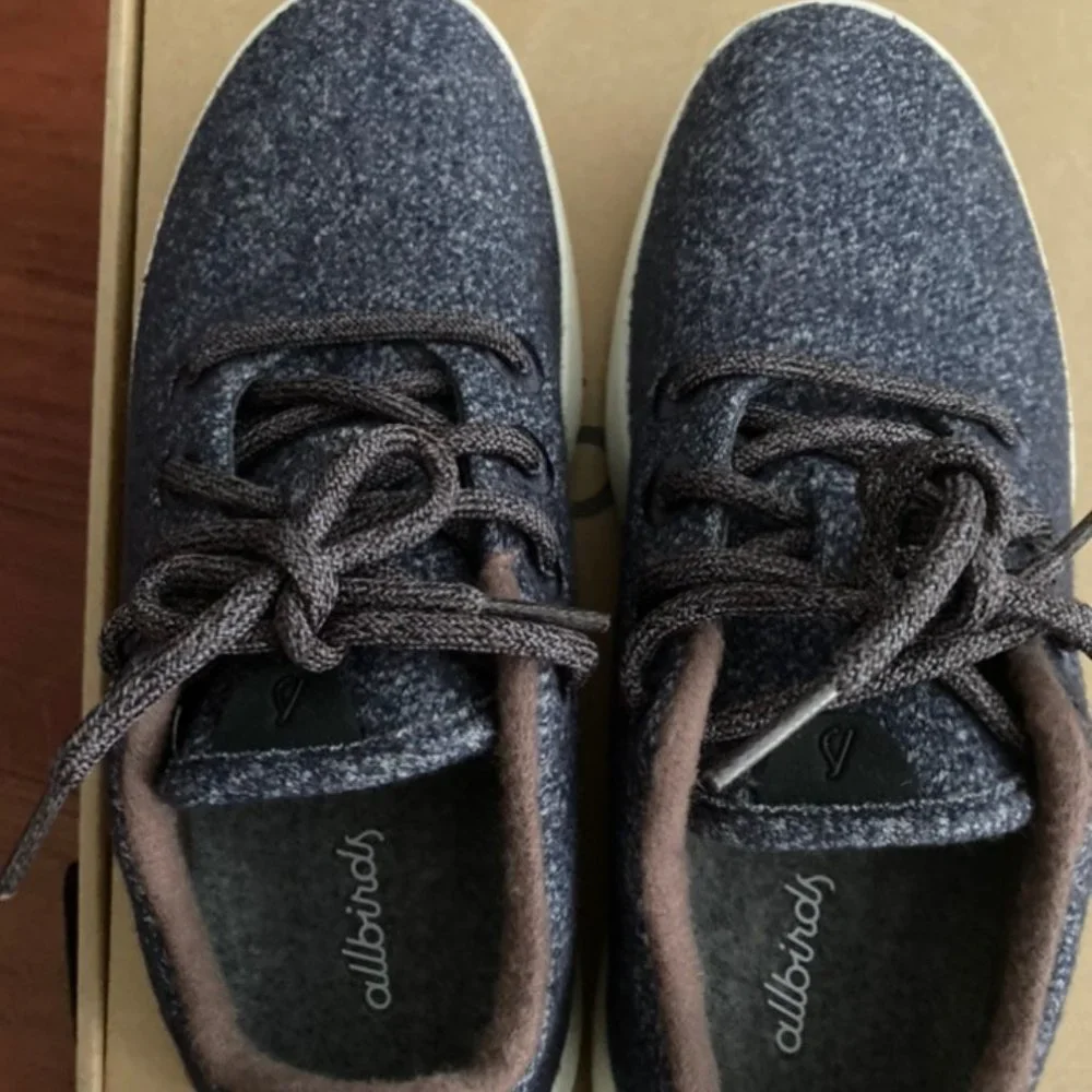 ALLBIRDS Womens Wool Runners MATTERHORN Dk Gray Sneaker Shoe Limited Ed NEW Sz 8 - Picture 3 of 7